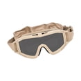 thumbnail image 1 of Gafas deportivas para hombre y mujer, lentes protectoras cómodas a prueba de viento con correa ajustable para montar y hacer senderismo Caqui, 1 of 8