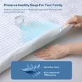 thumbnail image 5 of BEDLORE Waterproof Mattress Protector Full Size, Breathable Soft Mattress Pad with Deep Pocket fits 6-15 inch, White, Machine Washable, 5 of 7