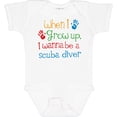 thumbnail image 3 of Inktastic Future Scuba Diver Childs Diving Boys or Girls Baby Bodysuit, 3 of 5