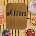 thumbnail image 3 of Bolsa enrollable para cuchillos de Chef Ndcxsfigh herramientas de cocina para el hogar, 3 of 8
