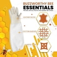 thumbnail image 5 of Beekeeping Gloves Canvas Protective Bee Keeping Supplies Equipment with Vented Long Sleeves for the Beekeeper 1 Pair, 5 of 8