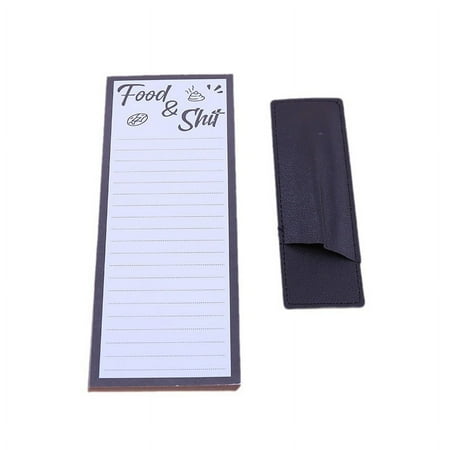 

2Pcs Magnetic Notepad for Refrigerator To Do List Notepad Magnetic Notepad for Refrigerator