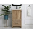 thumbnail image 2 of 18 inch Single Bathroom Vanity in Natural oak, 2 of 5