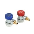 thumbnail image 2 of Gauges Manifold Gauge Set for R410A R22 R134a R404A Refrigerant 3 Way Household Safety Valves 3 Hoses Adapters ,Wide Use, 2 of 7
