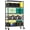 Shiny Black, variant on 4-Tier Adjustable Heavy Duty Metal Wire Shelving Unit, Wide Storage Rack Organizer for Garage, Kitchen, Office, Dorm, Warehouse (Silver, 15.8" D x 45.8" W x 59.4" H, 1400 lbs Capacity)