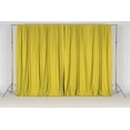 thumbnail image 4 of Solid Poplin Window Curtain or Photography Backdrop 58" Wide - Lemon Yellow, 4 of 5
