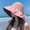 Pink, variant on Outdoor Straw UPF 50+ Coating Sun Baseball Caps Women Hat Yellow One Size