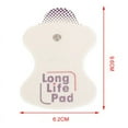 thumbnail image 4 of 10-Pack Portable Gourd-Shaped Electrode Massage Patches - Body Curve-Fitting Therapy Pads for Shoulder, Neck, Waist, Back & Limbs - Pulse Technology Relieves Muscle Tension & Soreness with Finger, 4 of 5