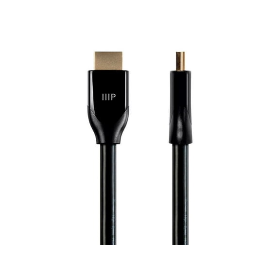 Monoprice Certified Premium High Speed HDMI Cable, HDR, 3ft Black