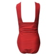 thumbnail image 6 of Sngxgn Swimsuit for Girs Print Cute Bathing Suits for Women Tummy Control Swimsuits for Women(Red,XL), 6 of 8