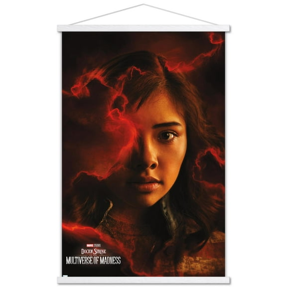 Marvel Doctor Strange in the Multiverse of Madness - America Chavez One Sheet Wall Poster with Magnetic Frame, 22.375" x 34"