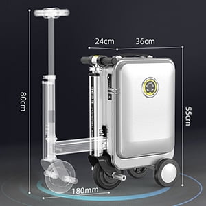 Airwheel SE3S Smart Riding Suitcase Rideable  Electric Luggage Scooter For Travel With TSA Lock