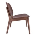 thumbnail image 4 of ZUO Priest Lounge Chair Walnut, 4 of 9