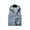 Light Blue, variant on Clearance! ZVNAΖH Men's Sleeveless Denim Jacket Detachable Hooded Jacket Outerwear Vest