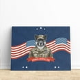 thumbnail image 3 of Happy Father's Day Honoring Veterans Akita in Army Uniform Horizontal Matte Canvas Poster Inu Dog Lover Wall Art Home Decor - 13007, 3 of 5