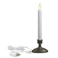 thumbnail image 1 of Xodus Innovations FPC1370A 11 Inch Electric Plug-in Flameless Window Candle with Tilt to Change Flame Color and Dusk to Dawn Light Sensor Timer, Antique Bronze/Black, 1 of 4