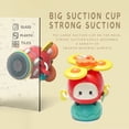 thumbnail image 3 of Baby Suction Cup Spinner Toy High Chair Rattle Tummy Time Sensory Toy for 6-36 Months, 3 of 5