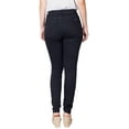 thumbnail image 6 of 2Luver, Women's, Stretchy 5 Pocket Skinny Jeans, Black, 15, 6 of 6