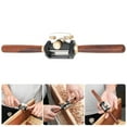 thumbnail image 2 of Lightweight Aluminum Alloy Hand Planer 230g Portable Design Wooden Handle Push Pull Function For Shaping Tasks, 2 of 9
