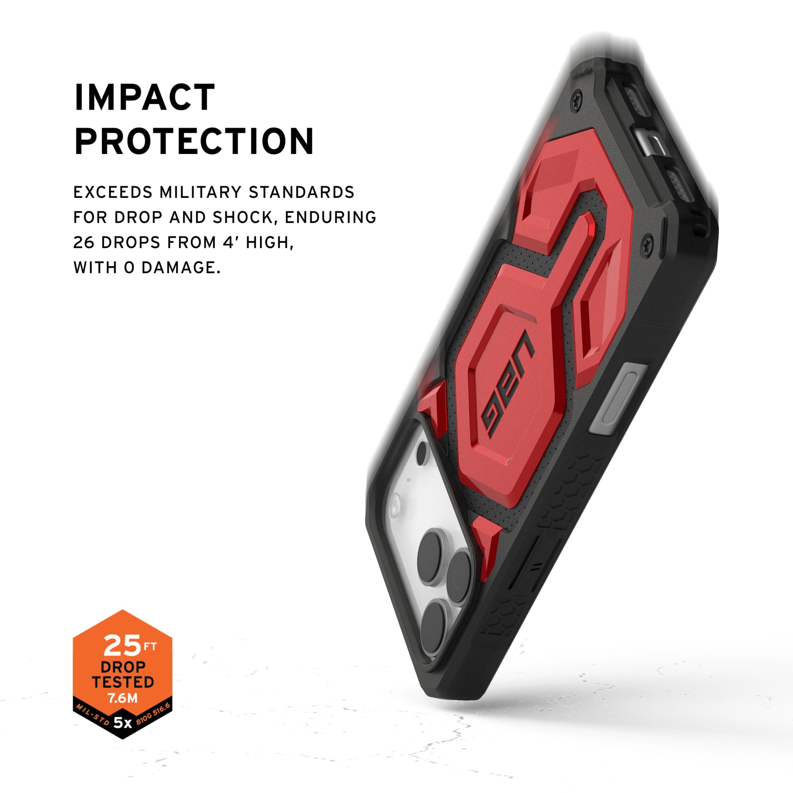 Urban Armor Gear, iPhone 17 Pro Max Case Monarch Pro, Kevlar Black