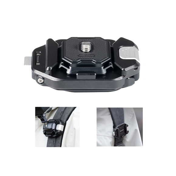 Kit de liberación rápida para mochila FALCAM F38 V2 - Negro
