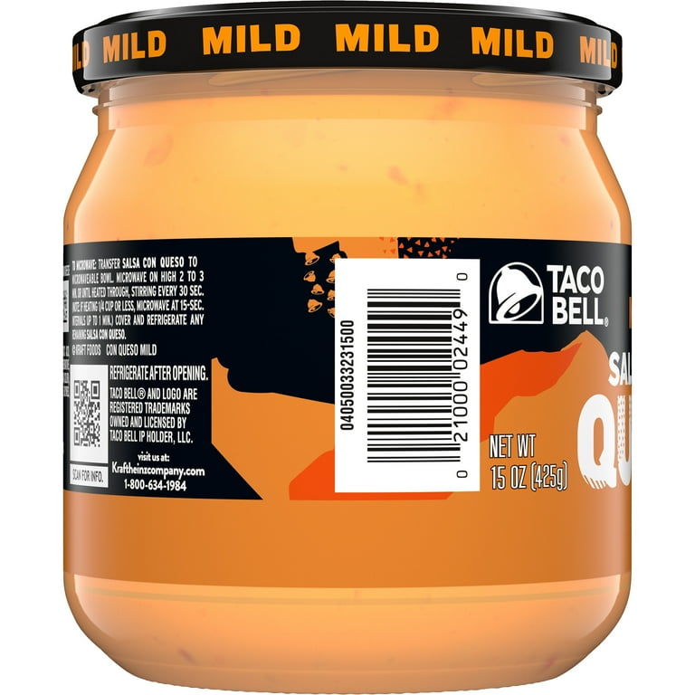 Taco Bell Nacho Cheese Jar