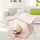thumbnail image 4 of Casa de mascotas de felpa suave perrera cálida nido de cueva Wdftyju para perros pequeños y gatos cama lavable y acogedora para dormir tumbona para cachorro esterilla c, 4 of 8