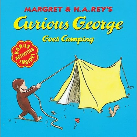 Curious George Goes Camping (Paperback) (Best Places To Go Camping In Florida)