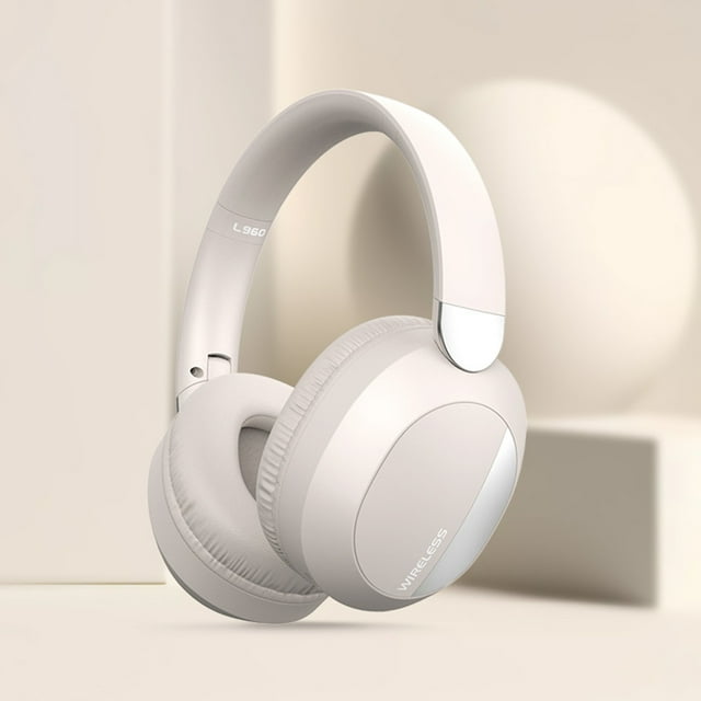 Descuentos Increíbles, Auriculares Bluetooth Auriculares inalámbricos Auriculares inalámbricos Bluetooth con reducción de ruido inteligente Estéreo HiFi Auriculares livianos plegables con Akmoler