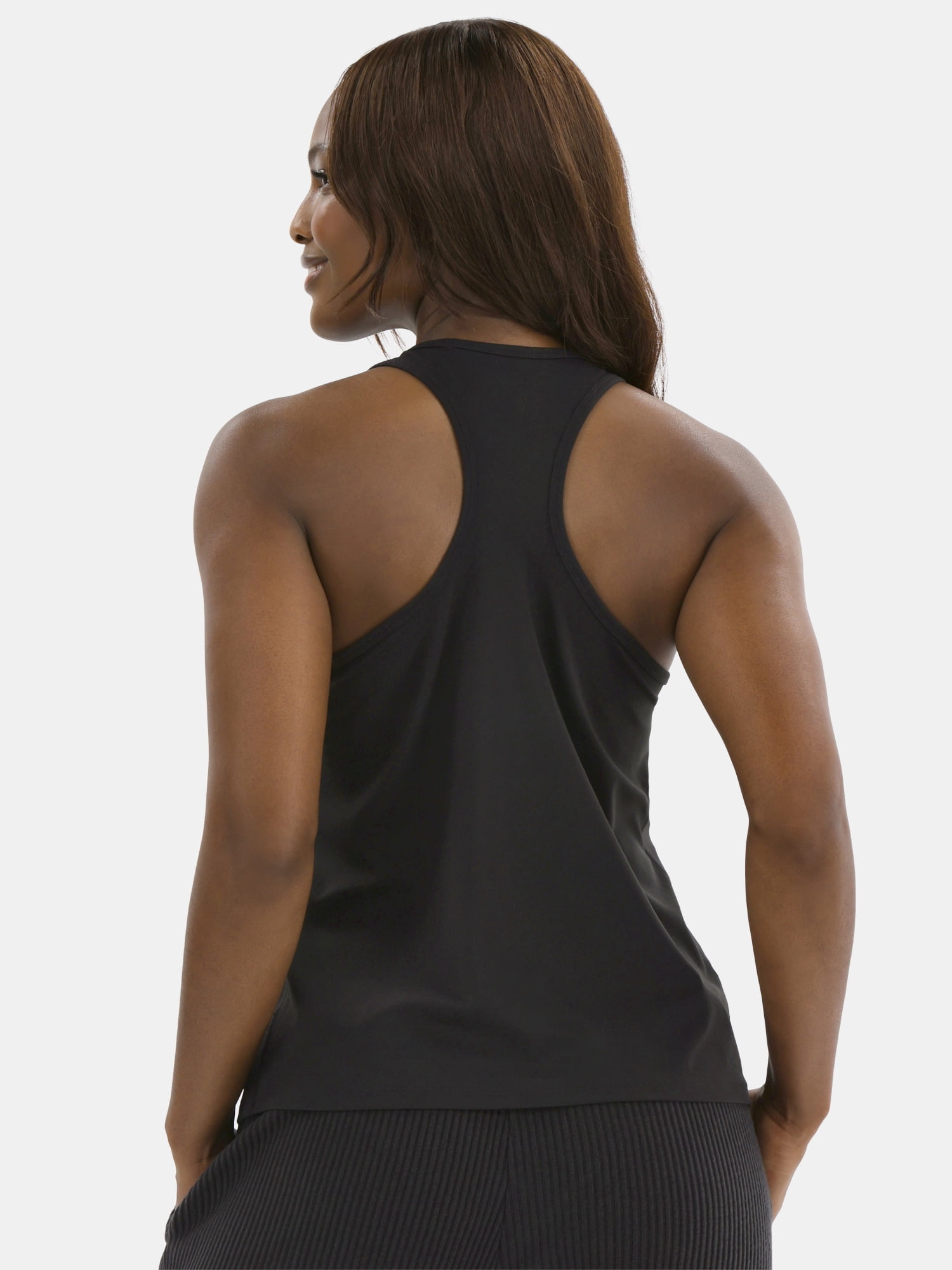 Avia Women's SoftSculpt Relaxed Racerback Tank Top with UPF 50, Sizes XS-XXXL