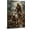 Frame-style, variant on Jesus Christ The Good Shepherd Canvas Wall Art Lost Lamb Oil Painting Poster Religious Christian Home Decor Inspirational Faith Artwork for Living Room Bedroom