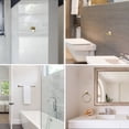 thumbnail image 6 of Positano 4-Piece Matte Brass Bathroom Hardware Accessory Kit, 6 of 7