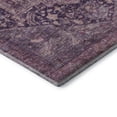thumbnail image 3 of Addison Rugs Mayfield Premium Machine Washable Traditional Medallion Eggplant Rectangle Rug, 3' x 5', 3 of 6