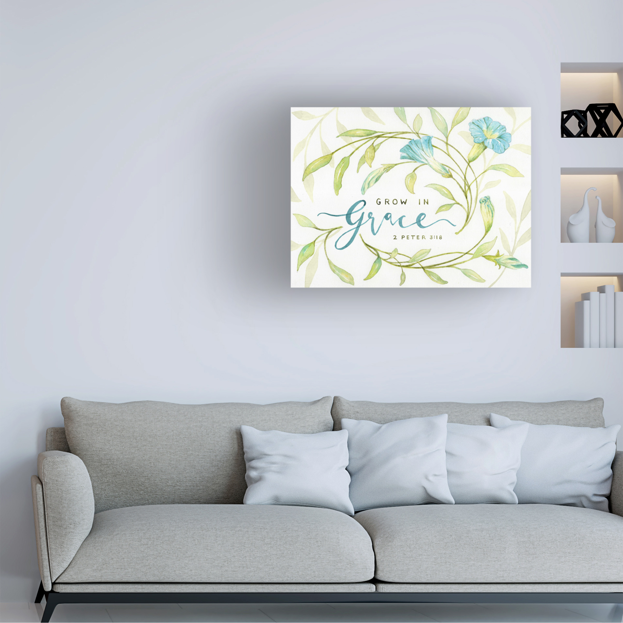 Yachal Design 'Grow In Grace' Canvas Art