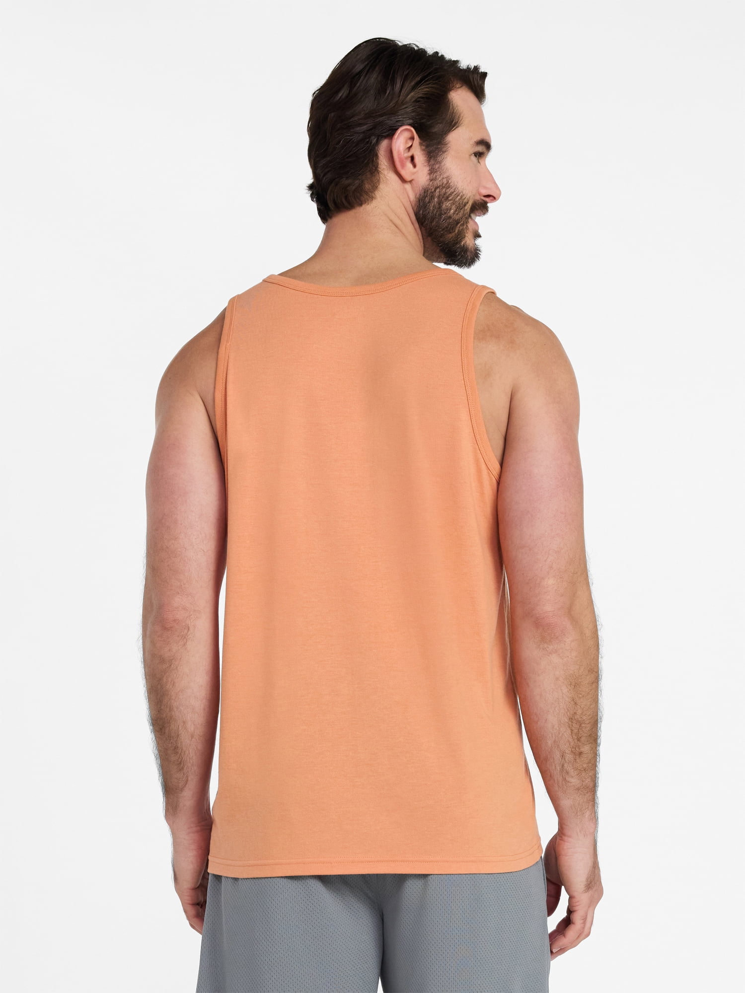 Athletic Works Men's and Men's Big & Tall Tri-Blend Tank Top, Sizes XS-4XLT
