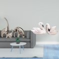 thumbnail image 2 of Estatua de de cerámica, figuritas de , decoración del hogar, escultura familiar, adorno de cisne de resina, artesanía hecha a mano, a, 2 of 8