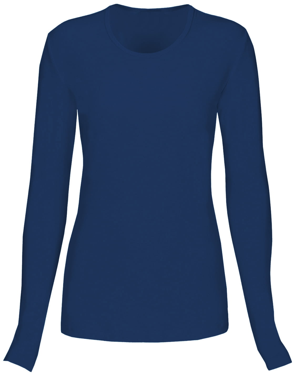 T Flex T Flex Womens Comfort Long Sleeve TShirt Underscrub Tee