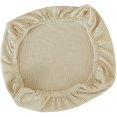 thumbnail image 2 of Funda elástica para asiento de silla de oficina, silla giratoria, color beige, 2 of 3