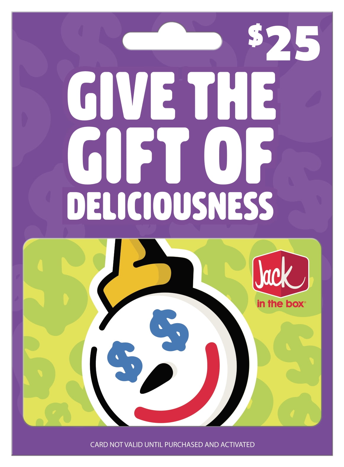 Jack in the Box $25 Gift Card