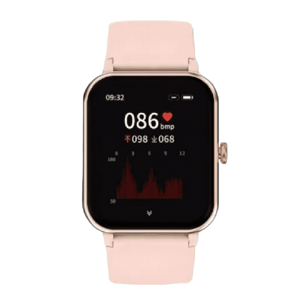 Reloj Smart Watch Mujer Con Temperatura Pulsera Doble Rosa Belug Reloj Smart Watch