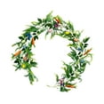 thumbnail image 5 of S SERENABLE Easter Garland Artificial Easter Egg Garland Seasonal Decoration with Butterflies Spring Garland Greenery Garland for Holiday B, 5 of 8
