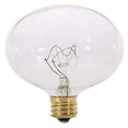 thumbnail image 2 of Satco S3823 - 40 watt G16 1/2 Incandescent; Clear; 1500 average rated hours; 384 lumens; Candelabra base; 120 volts, 2 of 2