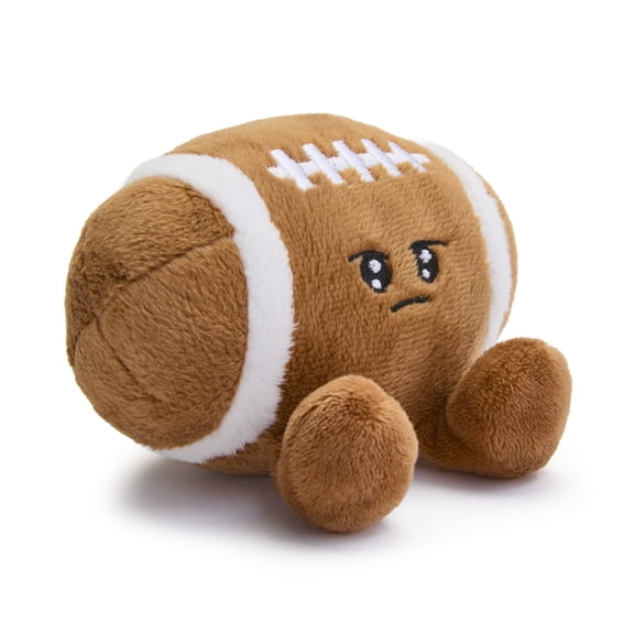 Hugs and Cuddles Thingamabob 5" Football Plush, Ultra-Soft Stuffed Toy, Small 5-Inch Plush with Embroidered Details