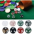 thumbnail image 3 of 6 Sided Standard Game for Board Games Games Math Round Corner Crystal Gemstones 12mm Gifts, 3 of 8