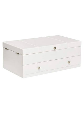 Clarice White Wooden Over the Toilet Bathroom Storage Console