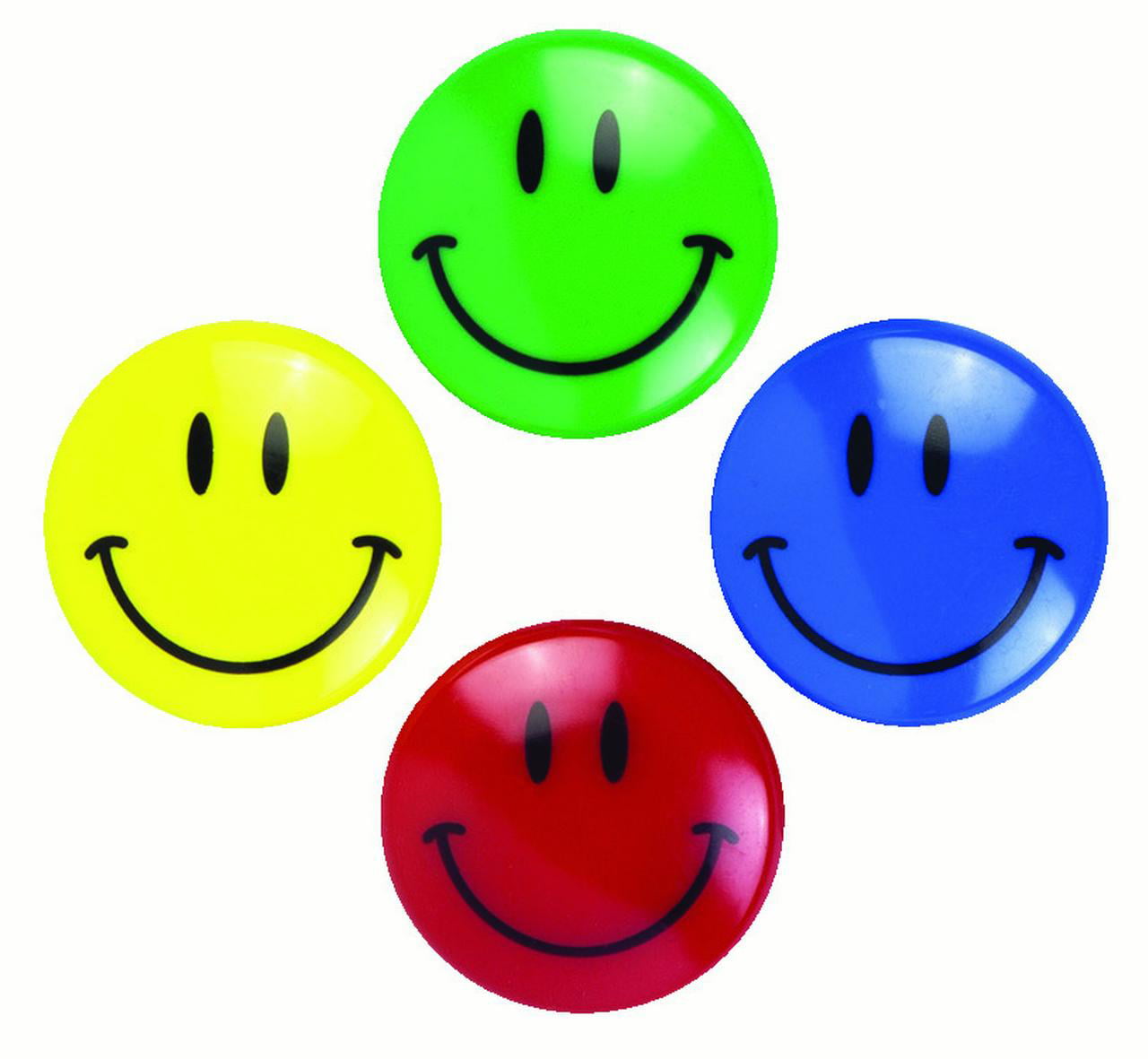 Sociologi Tentacle Kommuner Baumgartens Smiley Face Magnet, Assorted Color, Pack of 2 - Walmart.com