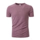 thumbnail image 2 of pstuiky Mangas cortas para hombre, Sudadera con capucha de manga larga, color liso, con media cremallera, cuello alto, forro polar grueso, estilo cálido para hombre camisas casuales para hombre l, 2 of 9