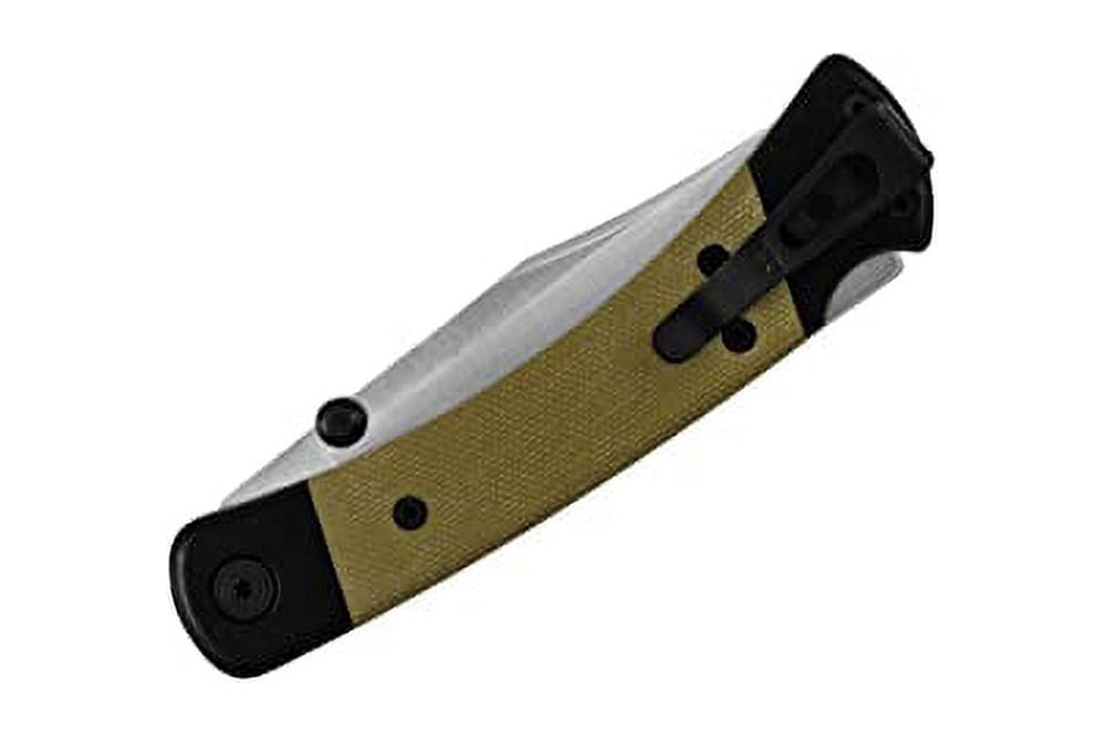 Buck Knives 110 Folding Hunter Sport EDC Knife, 3-3/4” Pocket Knife Blade, 4.6 oz