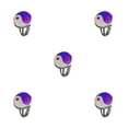 thumbnail image 2 of Qarigey Anillos de humor Temperatura de color cambiable Sensación de emoción Accesorios para los dedos Accesorios para disfraces Bolsa de Tai Ji 5Conjunto, 2 of 6
