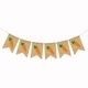 thumbnail image 1 of Decoraciones Banner Happy Easter Party Supplies Banderines universales para interiores y exteriores Swallowtail Cute Trees Home DFF01 EASTER Kits de decoración para fiestas DFF03 zanahorias rojas Toystoory HA059261-03, 1 of 5